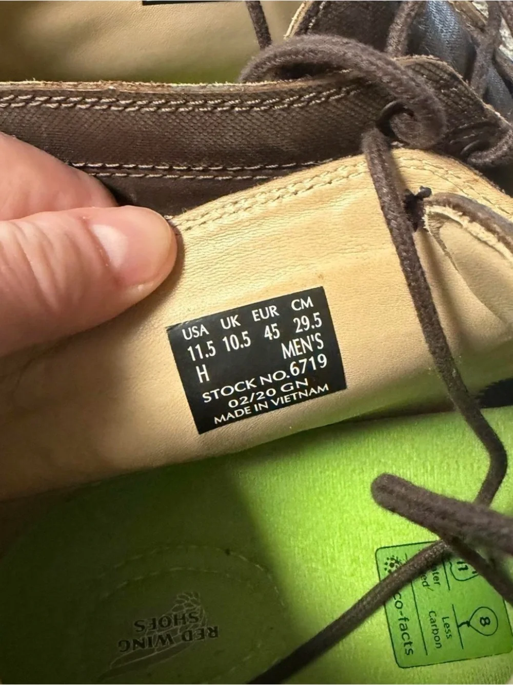 Red Wing Shoes classic brown